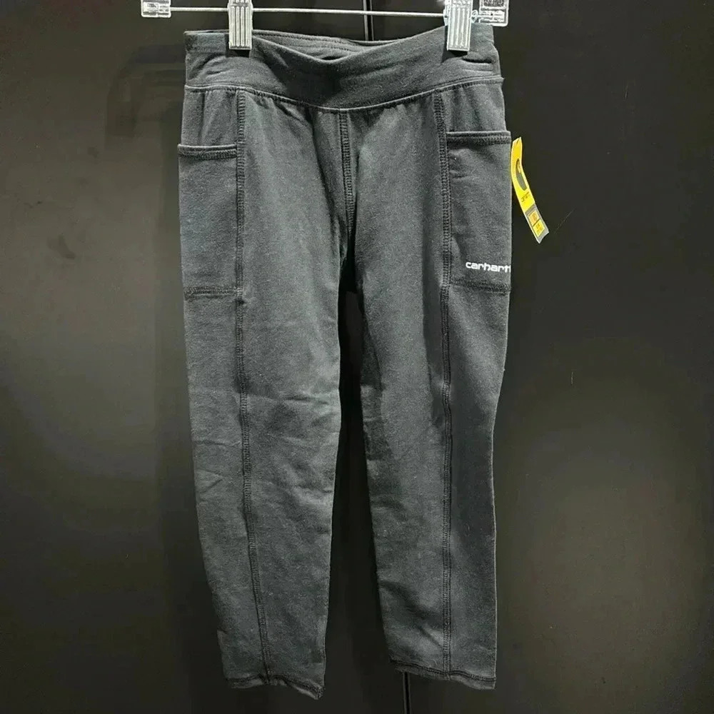Carhartt Utility Crop leggings,leg pockets,logo graphic,durable/abrasion resist